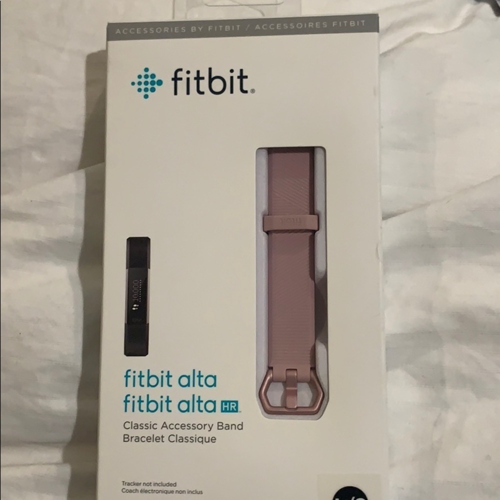 Fitbit band pink